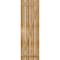 Ekena Millwork Spaced Board-n-Batten Shutters w/Z-Bar, Rough Sawn Western Red Cedar, 23W x 74H, PR RBS06Z23X074RWR - alternate 2